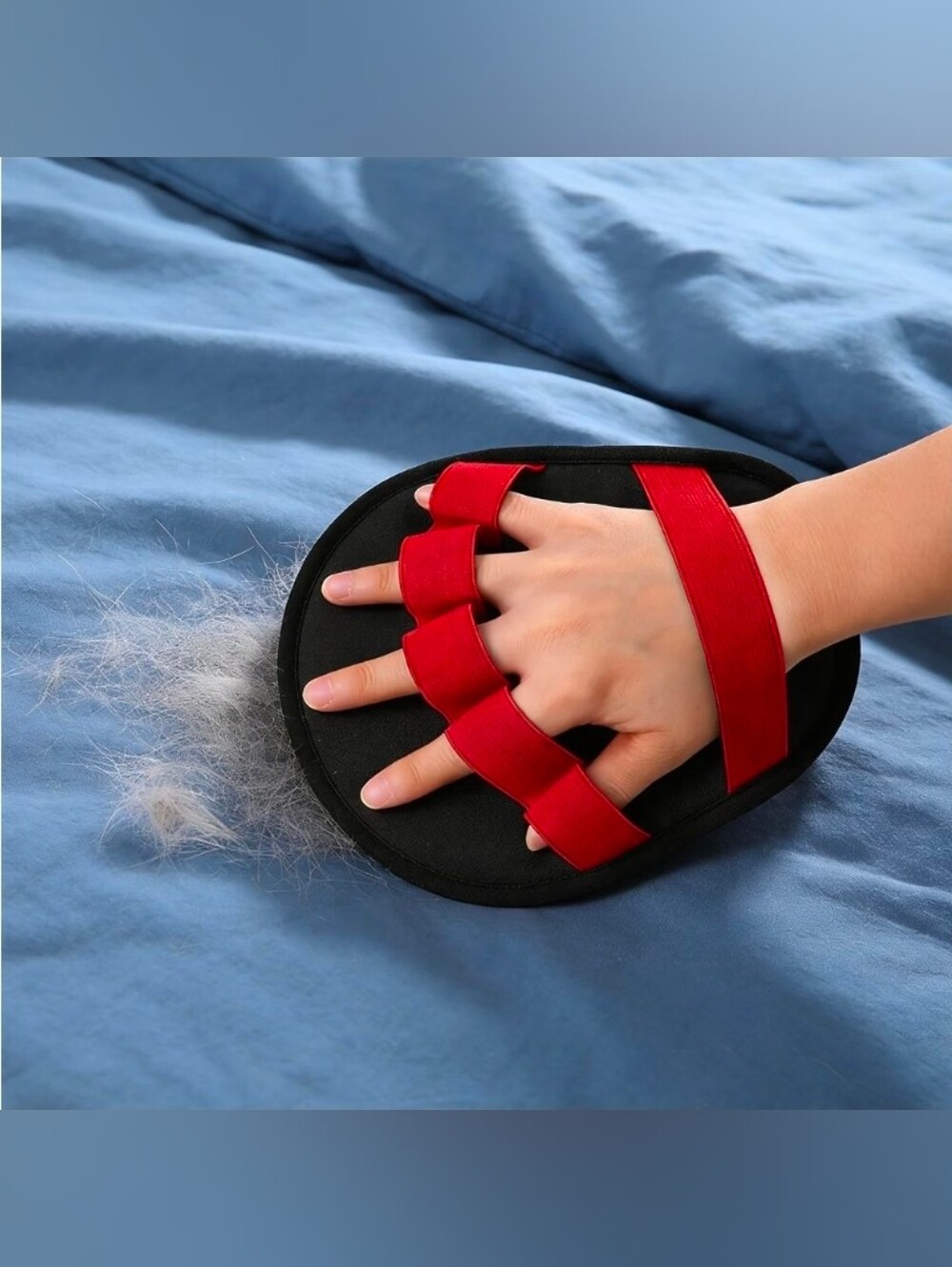 Pet Hair Catcher Gloves: Static Removal Pet Hair Cleaning Glove - ABS Grooming M